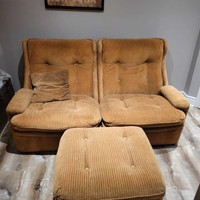 MCM vintage Loveseat and chair 