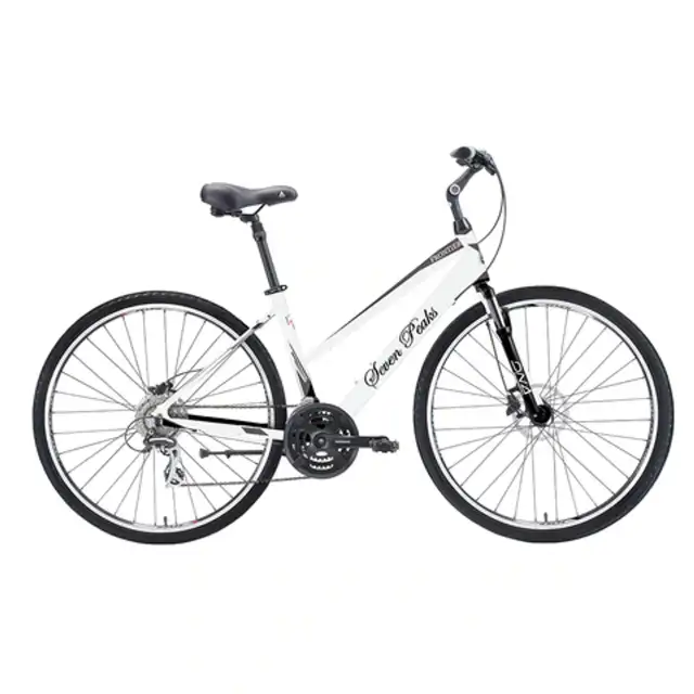 Vélo Hybride Cadre 17'' Frontier Seven Peaks 700x35x17 BLANC in Cruiser, Commuter & Hybrid in Laval / North Shore - Image 2