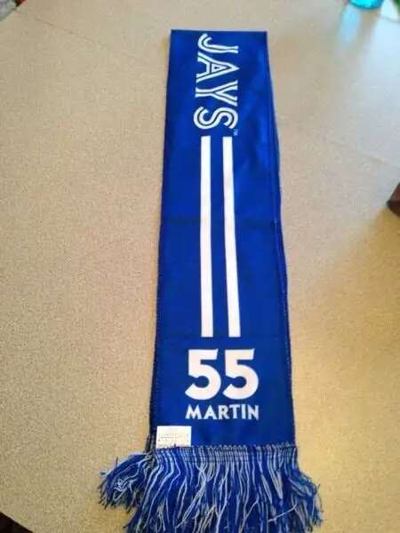 Toronto blue Jays scarf MLB in Arts & Collectibles in Gatineau - Image 5