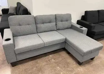 The Lounge 3 seater fabric sofa available , View more