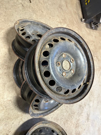 4 roues d acier 15 pouces Volkswagen 5x112