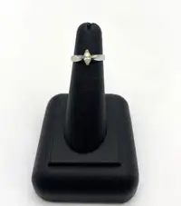 14KT White Gold 0.30ct. Diamond Marquise Solitaire Ring $1,500