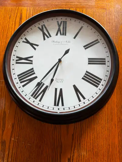 Large wall clock, View more