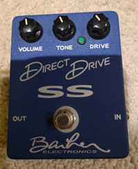 Barber SS Direct Drive Overdrive Pedal