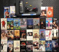 VHS Video Cassette Recorder Tapes Lot JVC Sony RCA Panasonic