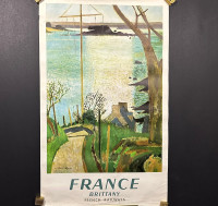 France Tourism Poster|Vintage French Railways 