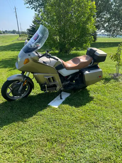 1987 bmw k100lt Classic motorcycle ready for touring