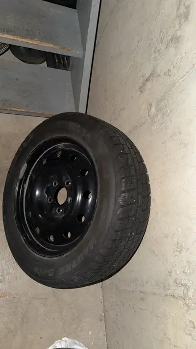 One Tire 205/60R16 on Steel Rim, View more