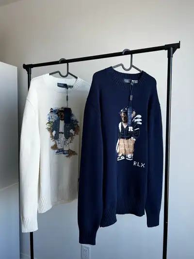 (ONLY PRE ORDER) Polo Ralph Lauren Bear Cotton Sweater Men’s, View more