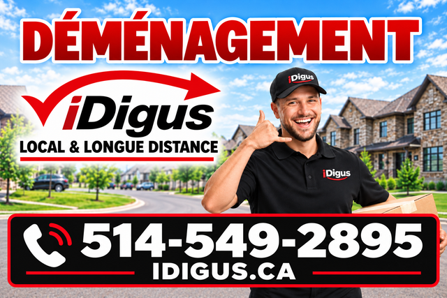 MOVING SERVICES starting at $65/h — Montreal • South Shore • North Shore