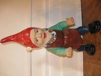 West German Antique Gnome RARE 21 inch Early 1900's