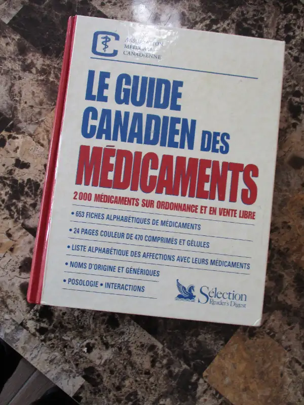 Livre: Le guide canadien des medicaments in Textbooks in Gatineau - Image 2