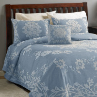 Folklore 3-Pc. Jacquard Bedspread Set - Queen, New