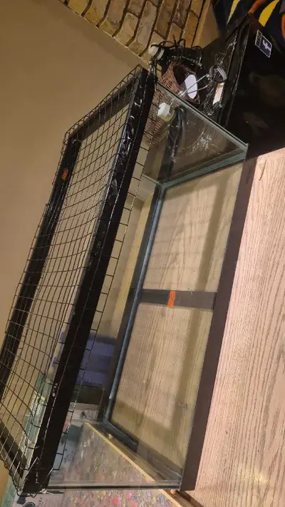 Small animal tank/enclosure w accessories, View more