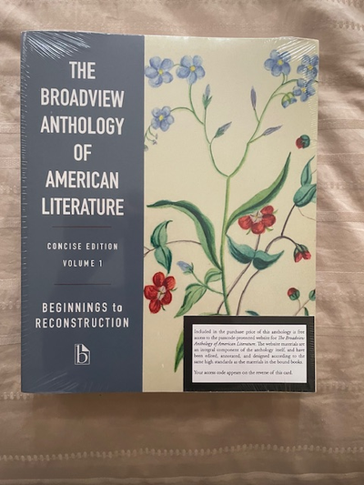 American Literature anthology: one volume, View more