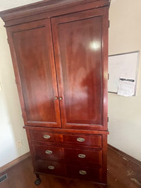FREE - Solid Wood Armoire 7’