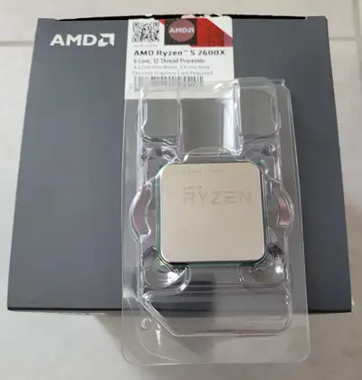 Ryzen 5 2600X CPU, View more