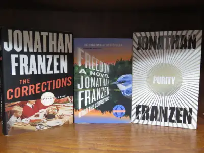 The Corrections (hardcover) Freedom (softcover) Purity (hardcover)