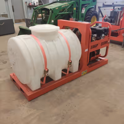 Pressure washer Product dimensions: 80.3" x 31.5" x 39.37" 245 - gallon water tank Pressure Range 35...
