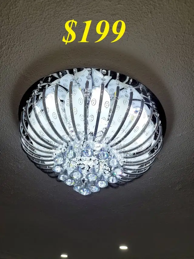 Real Crystal Chandeliers / Vanity Lights in Indoor Lighting & Fans in Oakville / Halton Region - Image 6