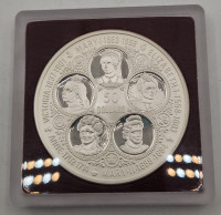1977 Cayman Islands Six Piece .925 Silver Coin Queens Collection