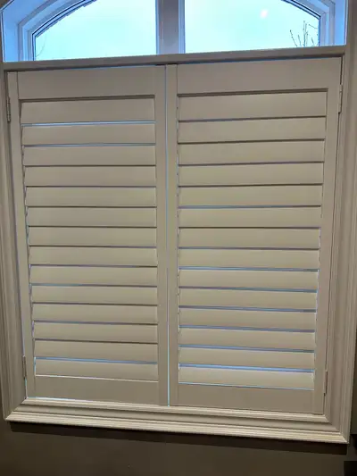 California shutters 3.5” wide slats, View more