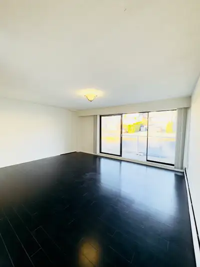 • Spacious 600 sq. ft. studio with hardwood floors & large balcony • Newly painted with new lighting...