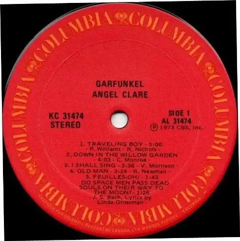 Art Garfunkel --  Angel Clare   ** DISQUE VINYLE // VINYL RECORd in CDs, DVDs & Blu-ray in City of Montréal - Image 4