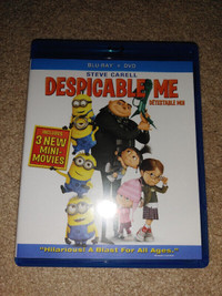 DESPICABLE ME BLU RAY