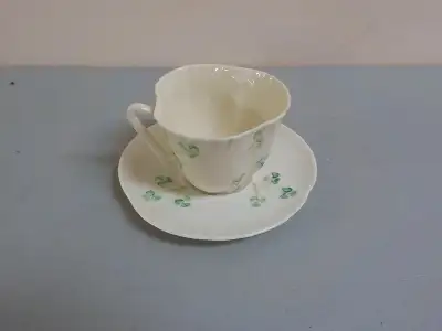 Belleek Cup And Saucer, View more