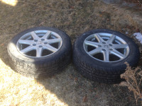 4 Winter Tires With Aluminium Rims for Sale