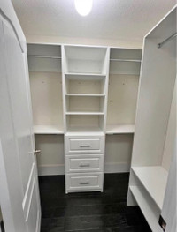 Closet Organizer - Laundry Room Shelves - Custom Media Units