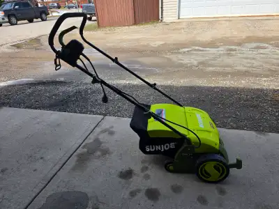 2-in-1 Sun Joe Scarifier + Dethatcher - $315 Retail Value, View more
