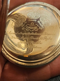 1899 Omega Grand Prix pocket watch