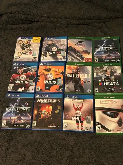 PS4 and XBOX ONE Video Games *See Description*, View more