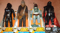 $40 Star Wars 2014 Jakks Pacific 18 Inch Chewbacca Boba Fett