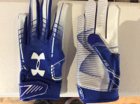 Under Armour Youth Medium Football Gloves Medium New