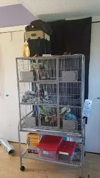 3 level ferret cage with stand 