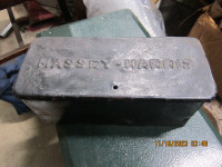 Antique MASSEY HARRIS Tool Box