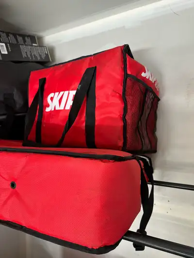 Two bags, bought from Skip for $100 no longer using it.