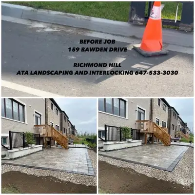 Elevate your outdoor space with ATA Landscaping & Interlock Services! As seen in the photos, we spec...