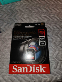 Sandisk Extreme Pro SD Card 256GB