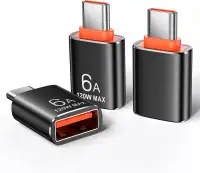 USB C to USB Adapter 3 Pack,USB 3.1 Gen 2 10Gbps Type-C.    New!