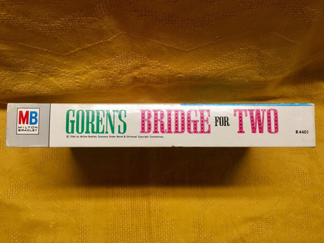 Milton Bradley - Goren’s Bridge for Two (c) 1964 Vintage in Toys & Games in Mississauga / Peel Region - Image 2
