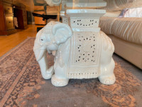 Elephant - Ceramic Plant Stand