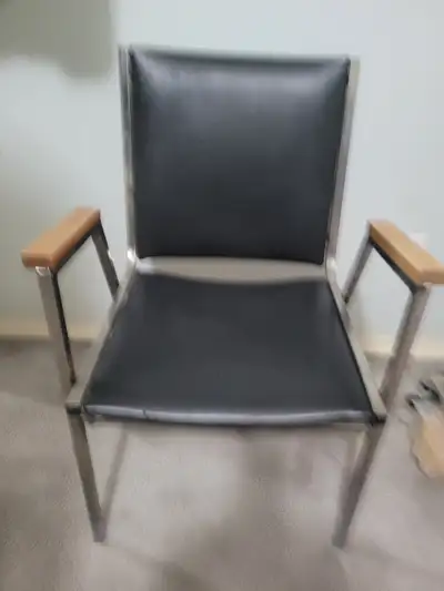 LEATHER CHAIR $20 DOLLARS, View more