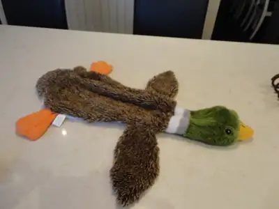 Cute Plush Duck Dog Cat Toy in great shape, stuff with anything, View more