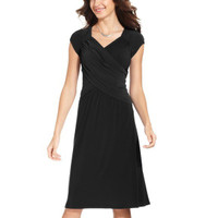 B Slim Black Dress - New - Medium Petite