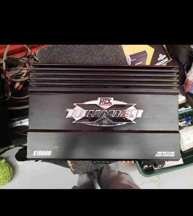 MTX X1000D MONOBLOCK POWER AMPLIFIER FOR SUBWOOFERS.62863268098691123