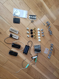 Assorted guitar parts